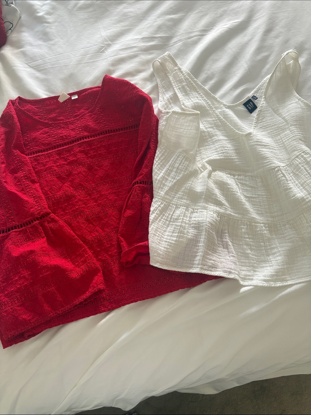 Two GAP tops